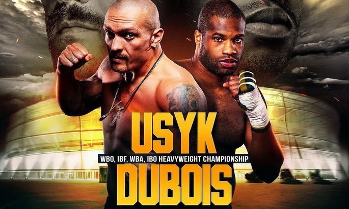 Усик – Дюбуа: онлайн-трансляция чемпионского боя украинца