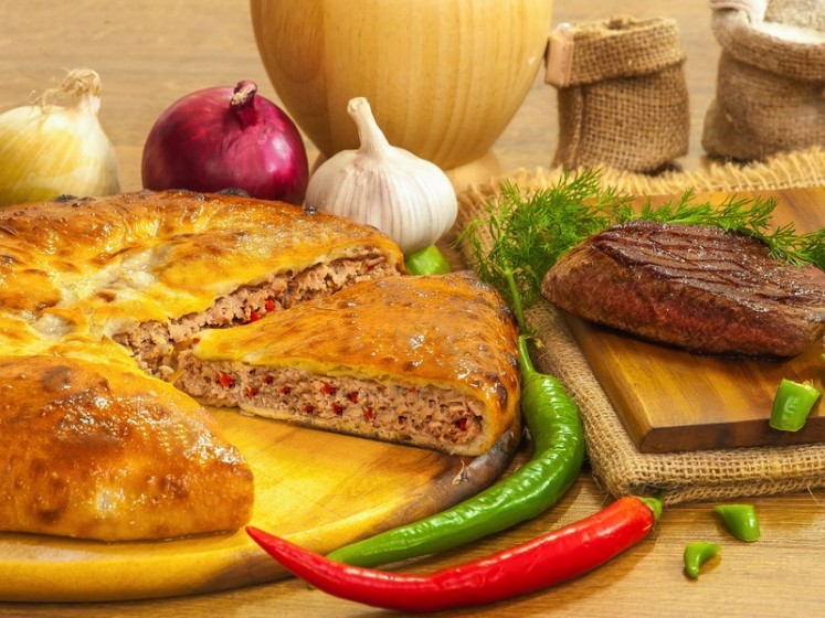 Пирог с телятиной и зеленью - блюдо с мужским характером