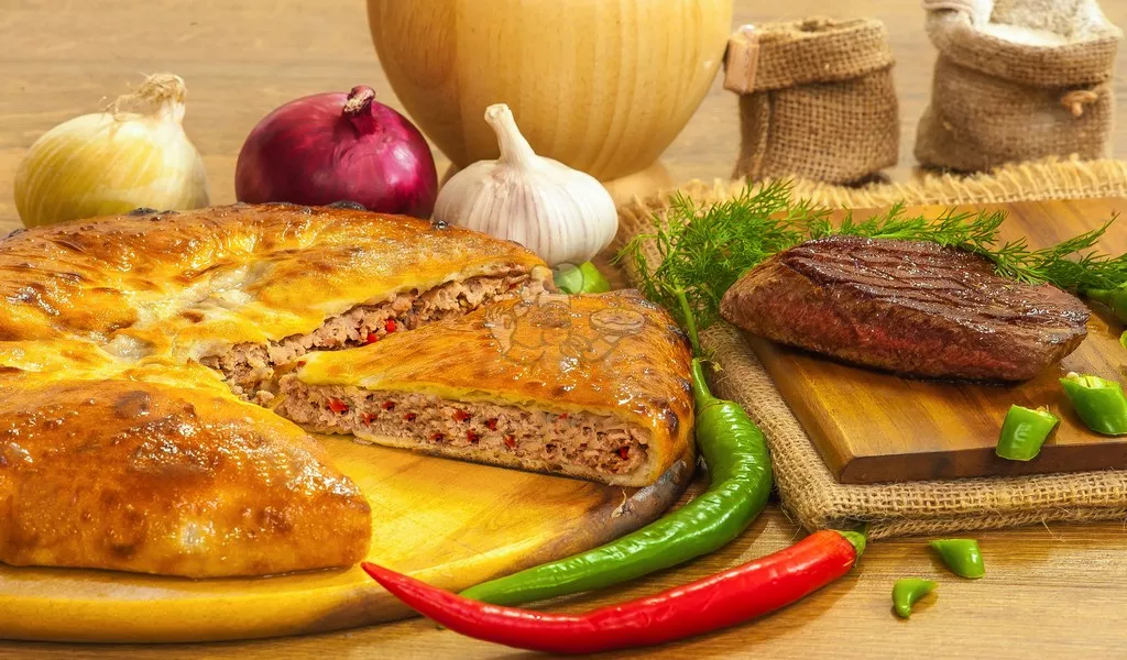 Фыджин с рубленой телятиной